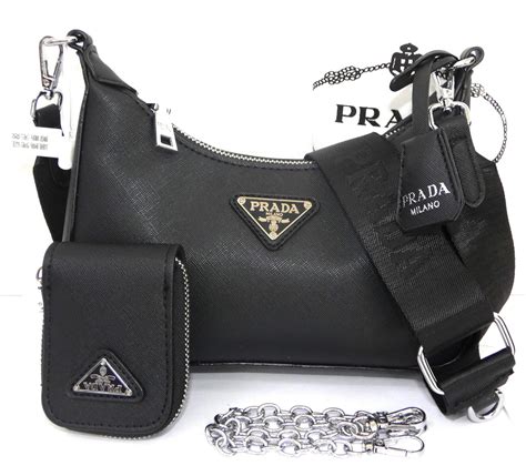 prada coun purse|prada bag with coin purse.